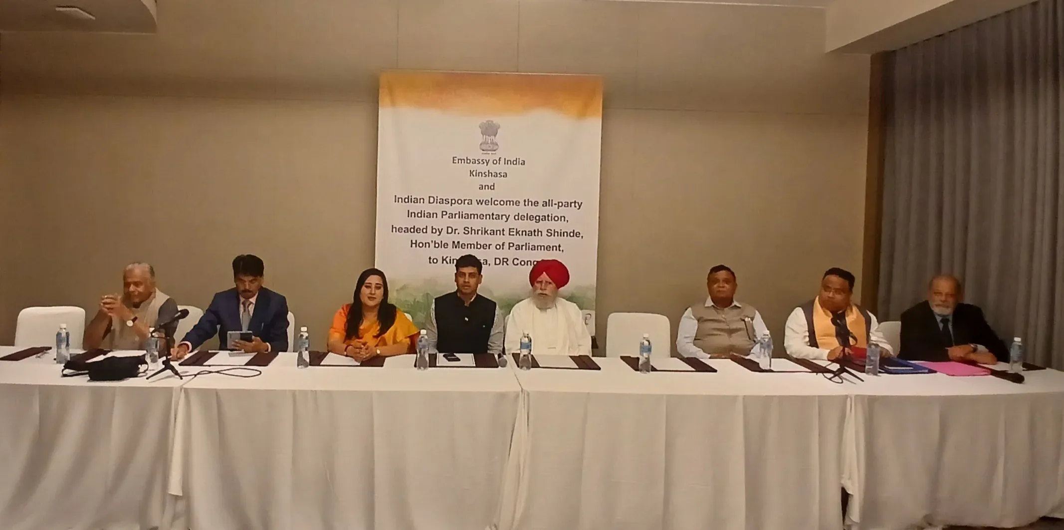 Did Shrikant Shinde Lead a Delegation to Engage with the Indian Diaspora in Congo?