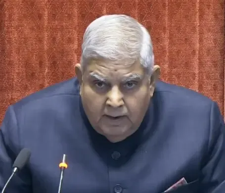 Opposition Initiates No-Confidence Motion Against Rajya Sabha Chairman Dhankhar