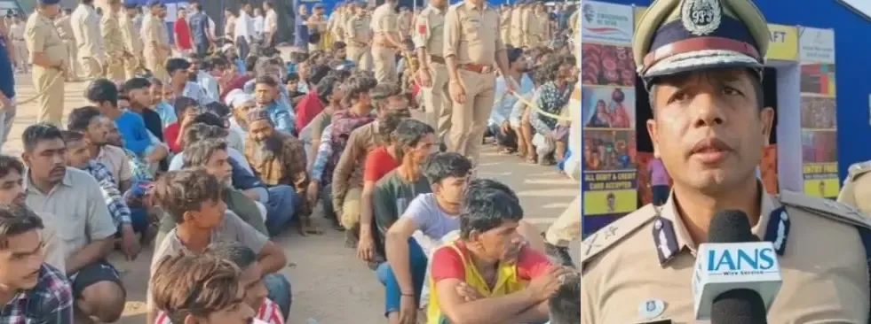 Over 550 Illegal Immigrants Apprehended in Major Crackdowns in Ahmedabad and Surat