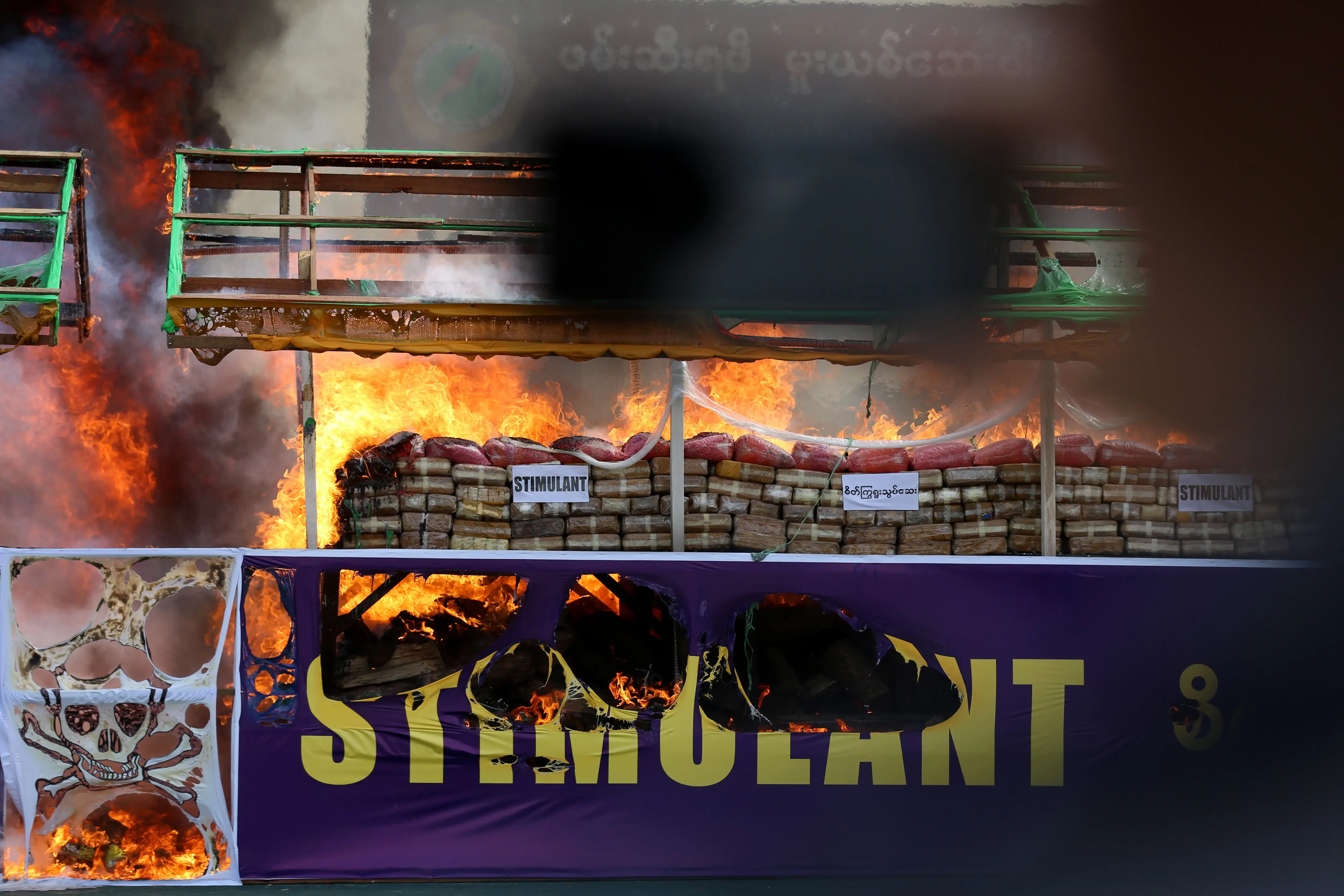 Myanmar Authorities Confiscate Over 5 Million Stimulant Tablets and 170 Kg of Narcotics