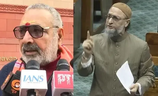 Giriraj Singh Warns Owaisi: Waqf Bill Will Follow Law