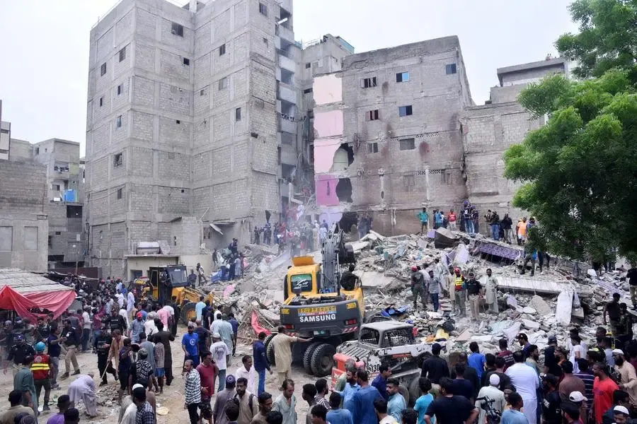 What is the Latest Update on the Karachi Building Collapse?
