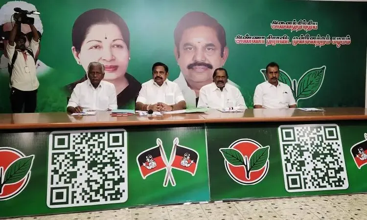 Palaniswami Engages Party District Secretaries as AIADMK Prepares for 2026 Elections