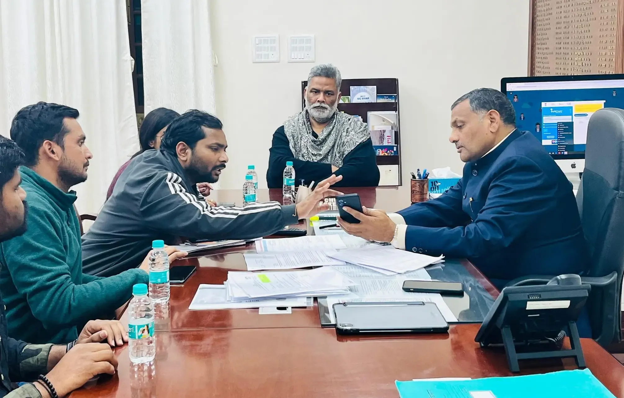 Pappu Yadav Engages with Chief Secretary to Resolve BPSC Exam Concerns
