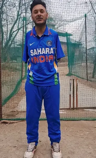 Para-Cricketer Amir Hussain Praises Adani Foundation for Establishing Indoor Academy in J&K