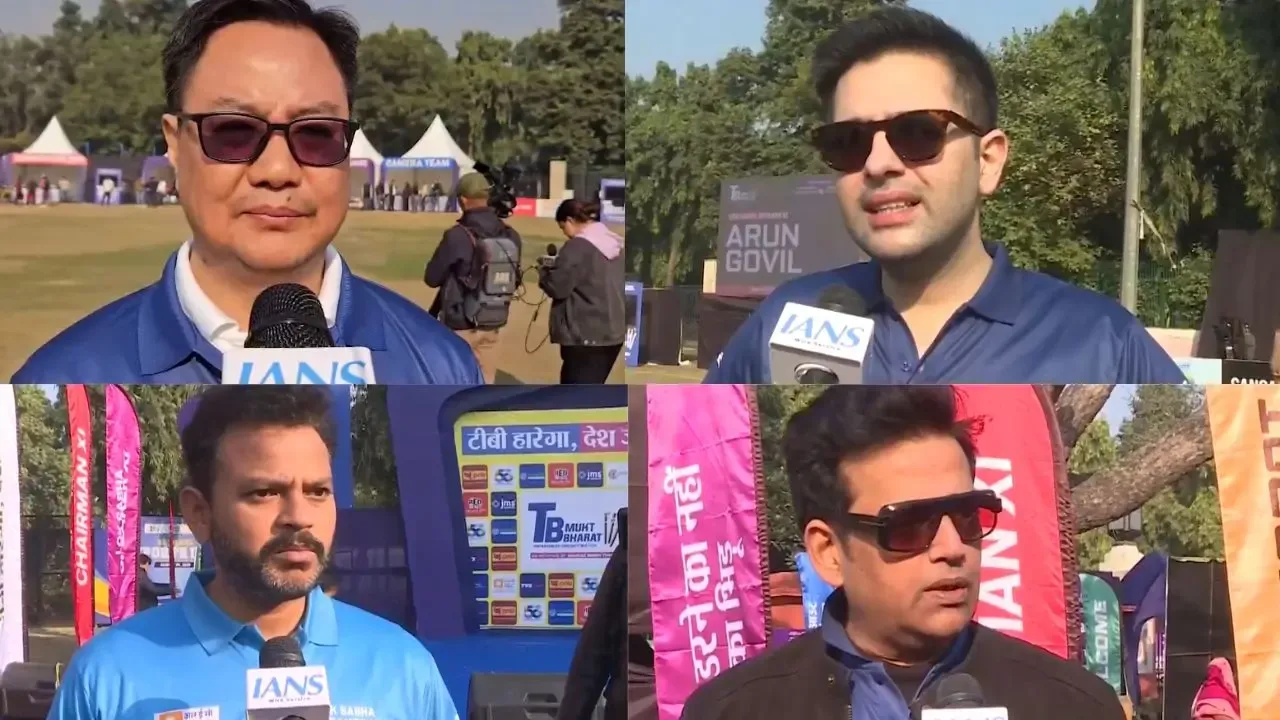 Lawmakers Join Forces in Cricket Match to Advocate for TB Elimination by 2025