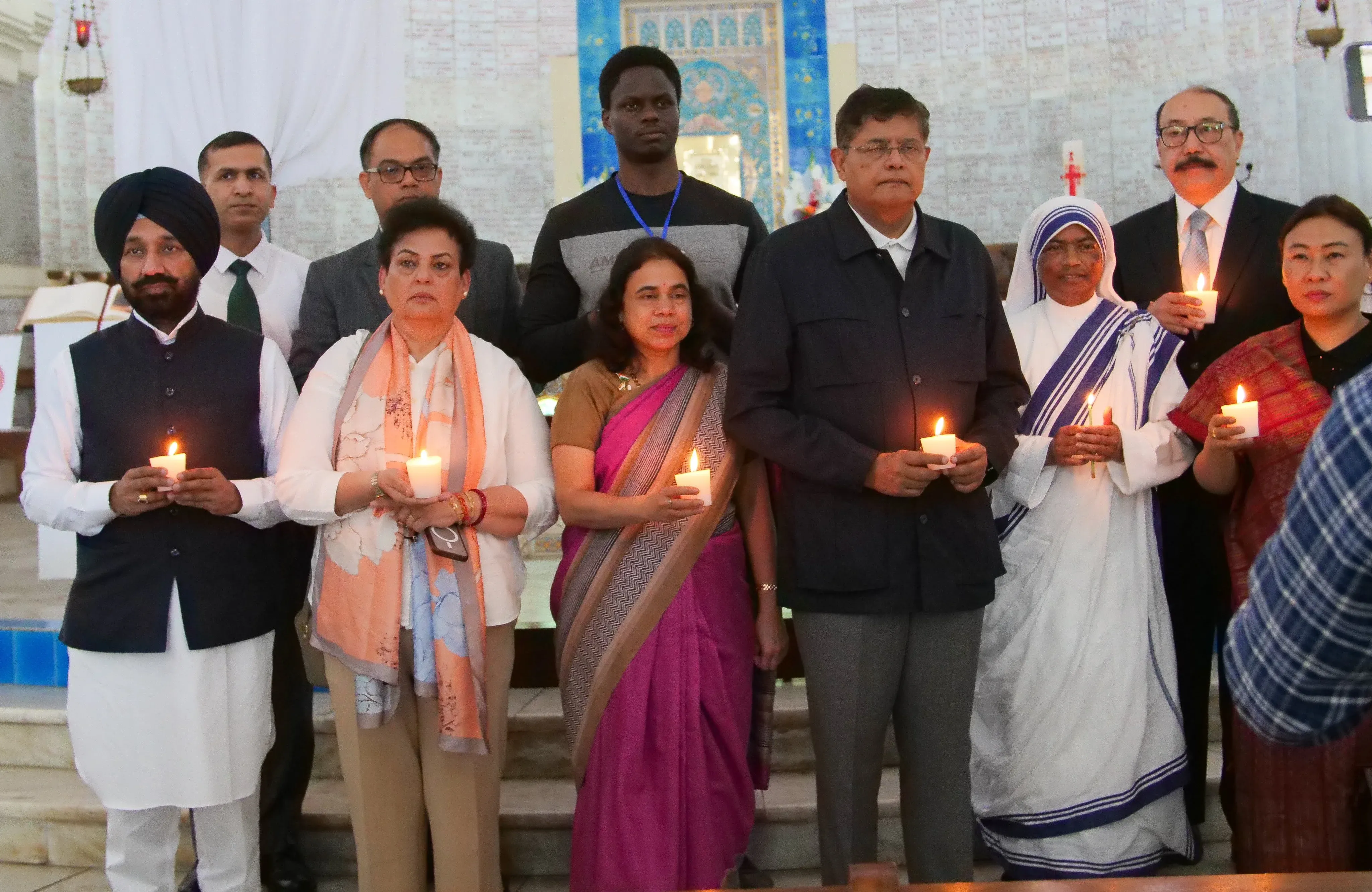 Did the Parliamentary delegation honor the victims of the Pahalgam terror attack in Algeria?