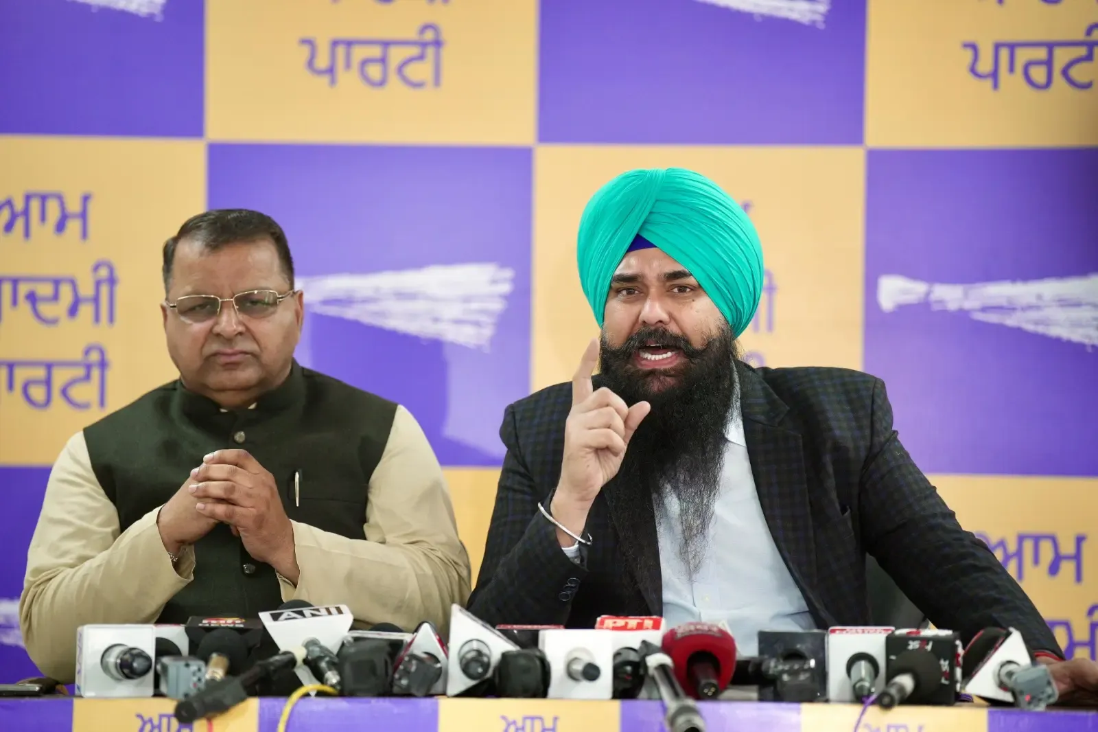 AAP MP Critiques BJP’s Bias Against Punjabis