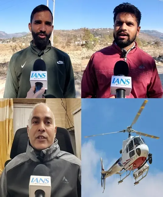 Residents Celebrate Approval of Helicopter Service Connecting Jammu and Mendhar