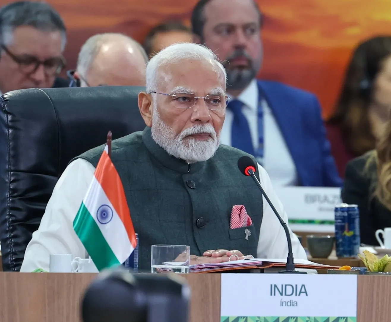 How is PM Modi Praising BRICS for Prioritizing Environment and Health Security?
