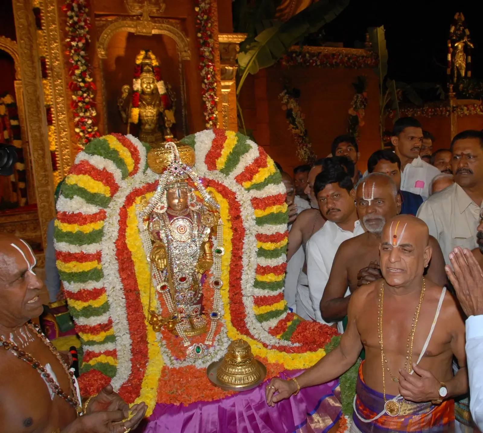 Devotees Flock to Temples in Telugu States on New Year's Day 2025