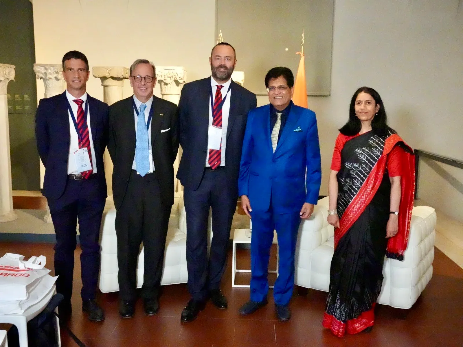 How is Piyush Goyal Strengthening Strategic Ties in Italy?