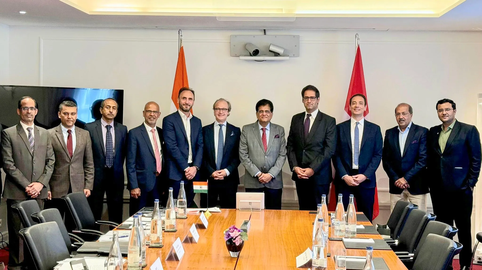 Is Piyush Goyal Welcoming Swiss Firms to Invest in India?