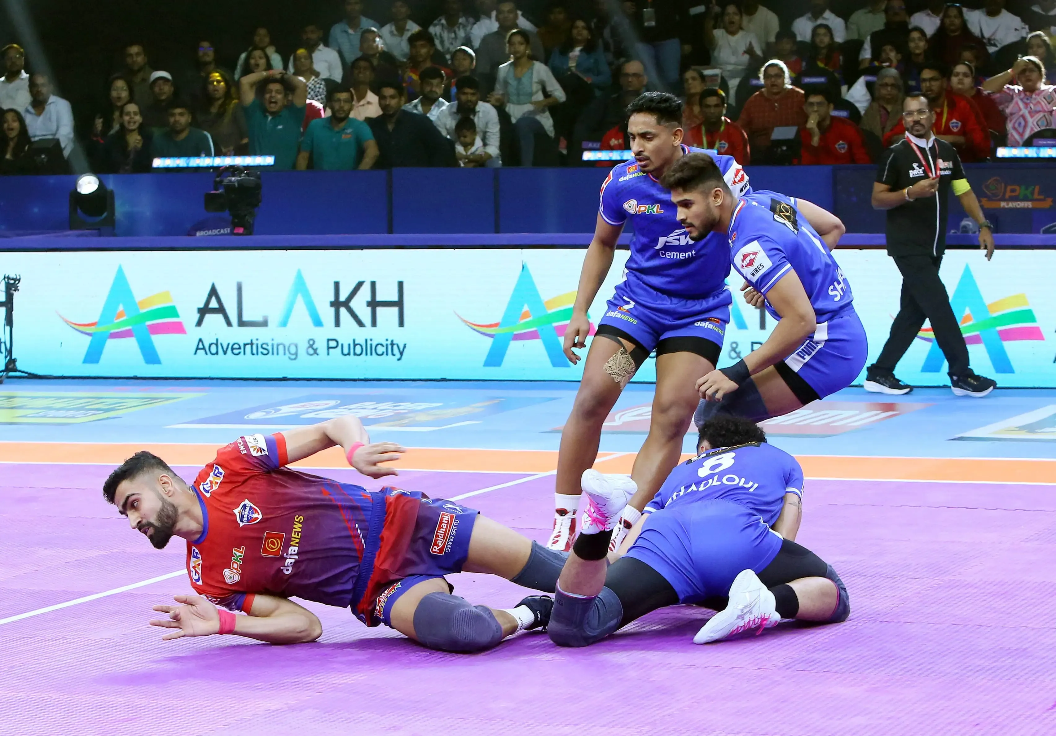 PKL 11: Haryana Steelers Overcome UP Yoddhas to Secure Final Spot