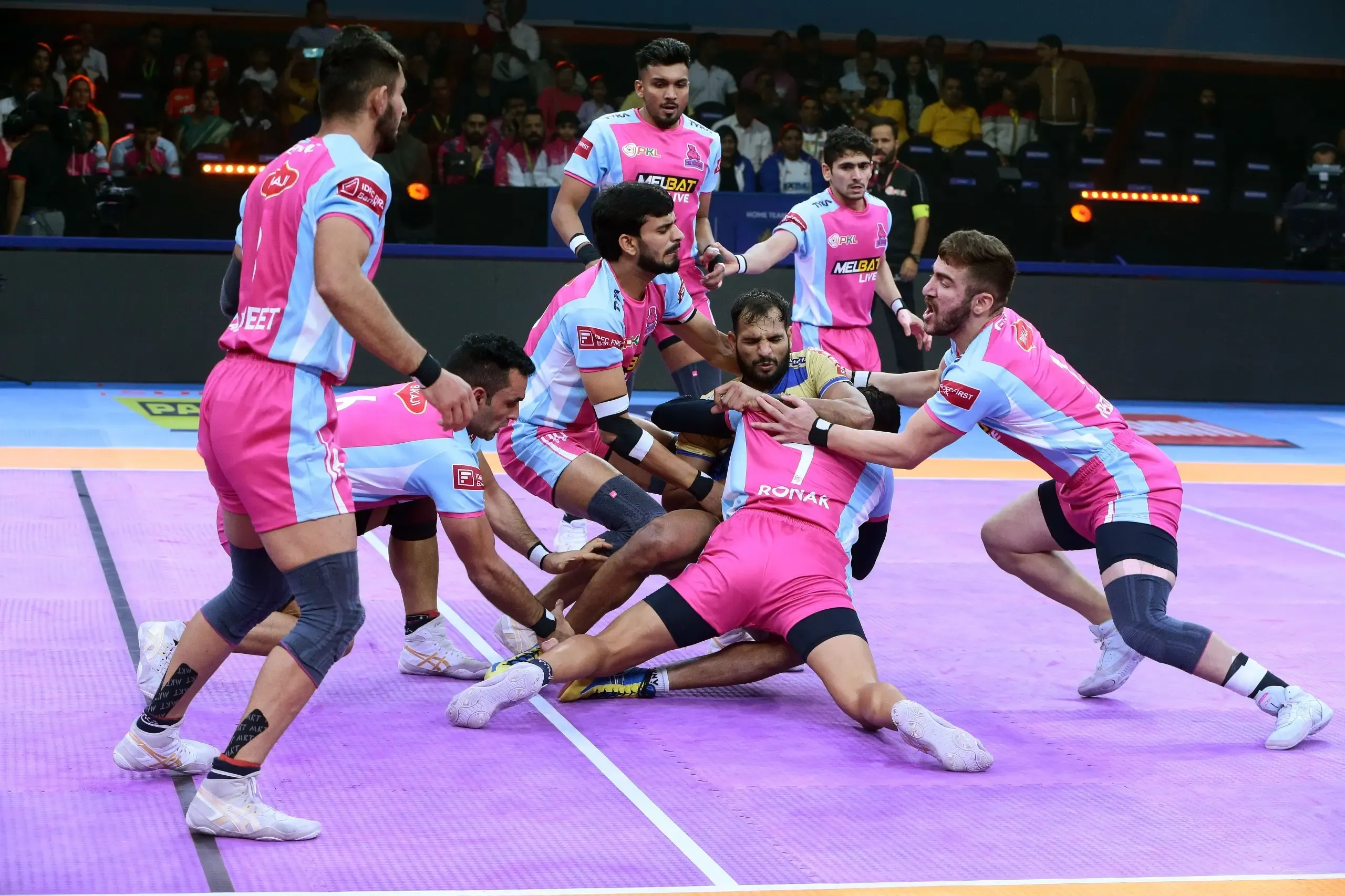 PKL 11: Jaipur Maintains Playoff Hopes Following Victory Over Tamil Thalaivas