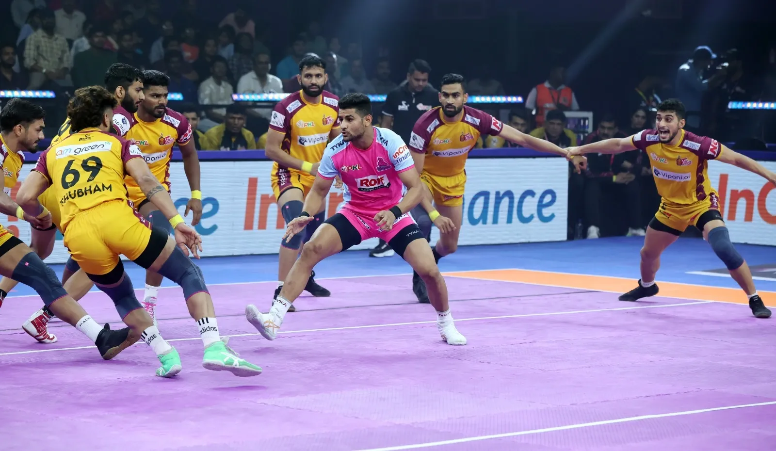 How Did Vijay Malik and Bharat Lead Telugu Titans to Their First Win of Season 12?