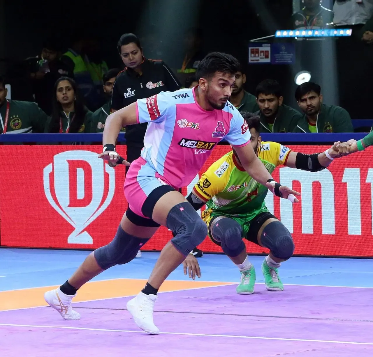 PKL Season 11: Devank Dalal Guides Patna Pirates to 38-28 Victory Against Jaipur Pink Panthers