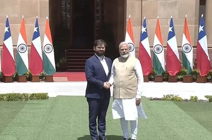 Bilateral Talks Between PM Modi and Chilean President at Hyderabad House