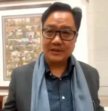 Union Minister Rijiju Defends PM Modi Against Rahul Gandhi's Representation Comments