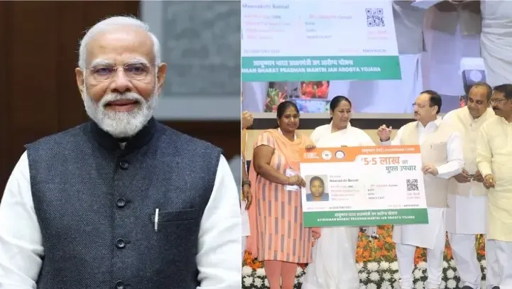 PM Modi Describes PM-JAY Launch in Delhi as a 'Transformative Moment' for Healthcare