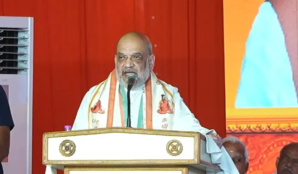 Amit Shah Honors Nanaji’s Vision of ‘Antyodaya’