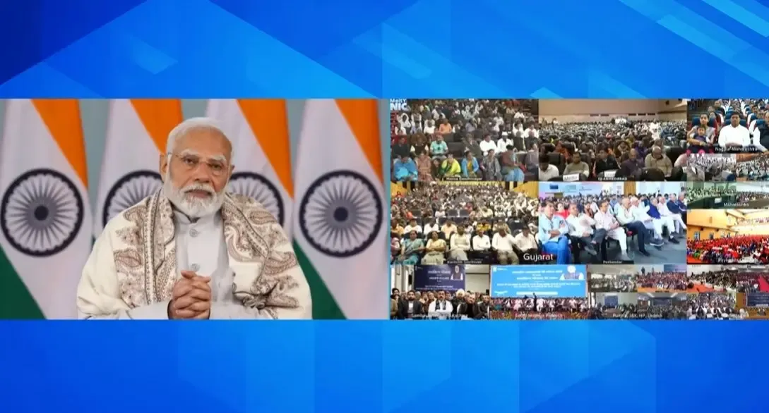 PM Modi Launches Property Card Distribution Under SVAMITVA Scheme in 10 States and 2 UTs