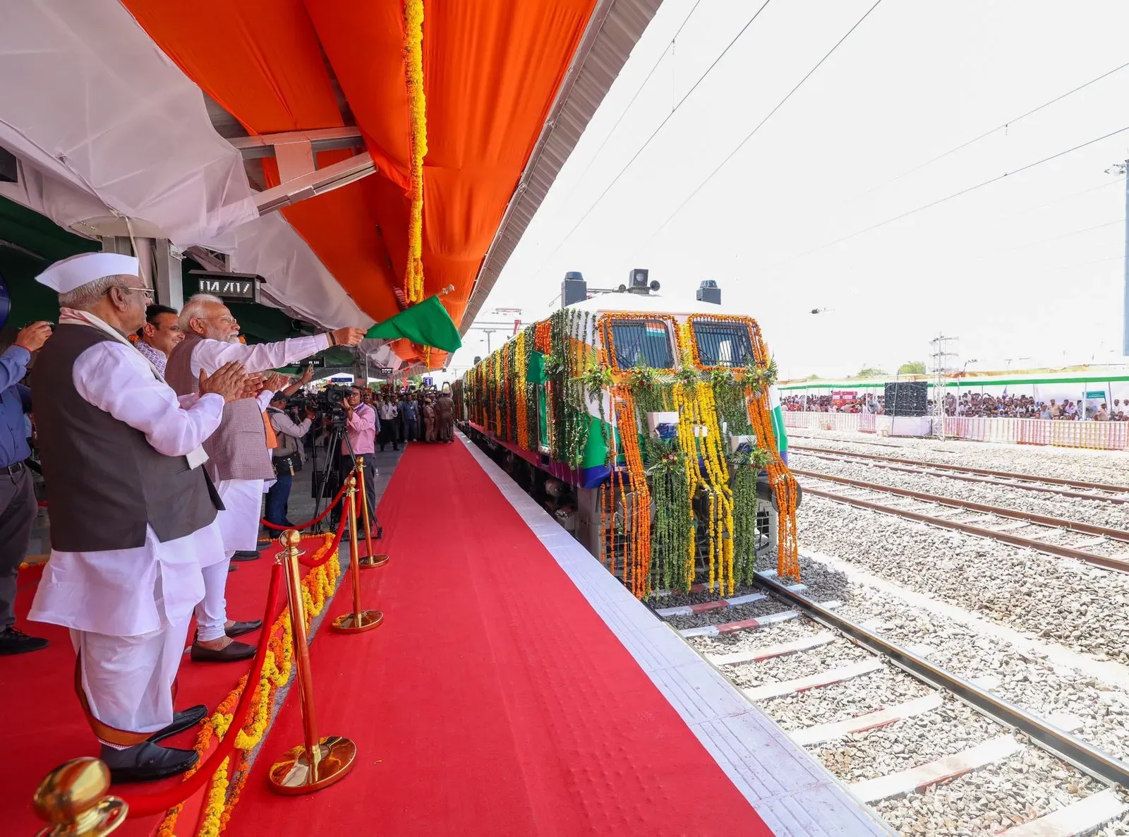 Did PM Modi Inaugurate the Bikaner-Mumbai Express from the Newly Developed Deshnoke Station in Rajasthan?