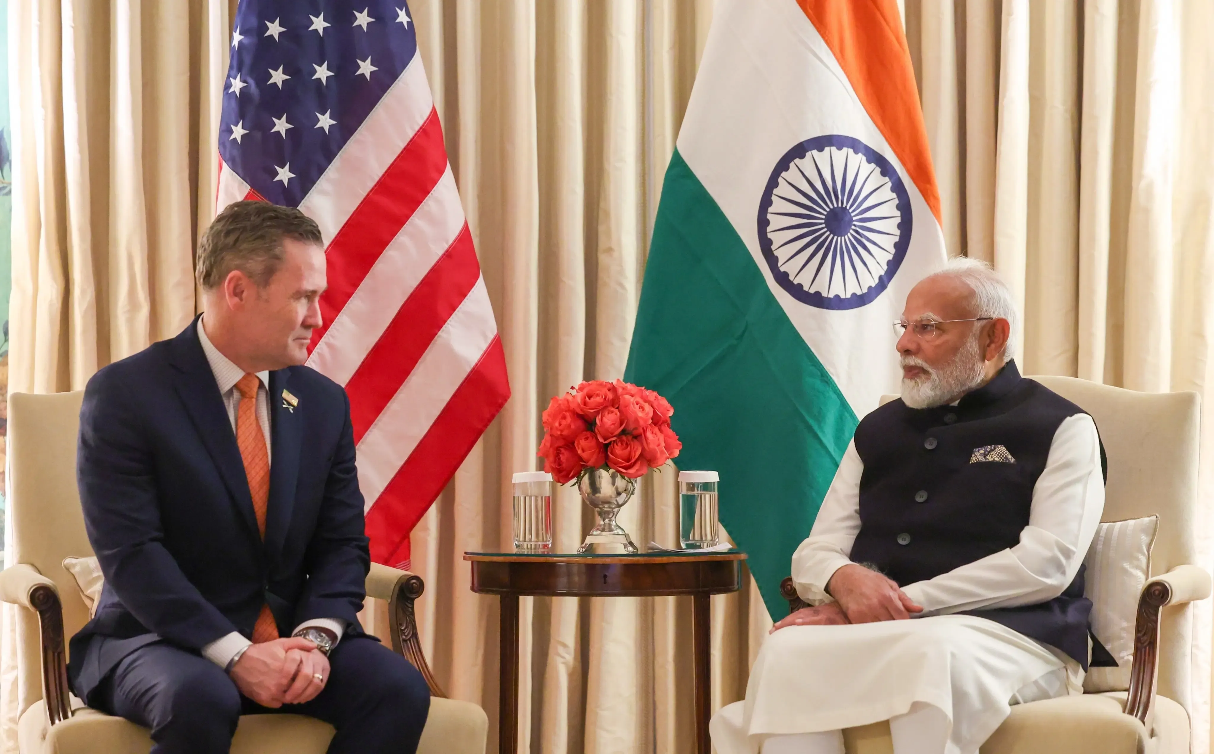 PM Modi Engages in 'Productive' Dialogue with US NSA Waltz