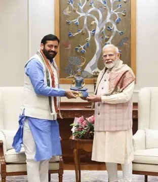 PM Modi and Haryana CM Saini Discuss Local Elections and Welfare Initiatives