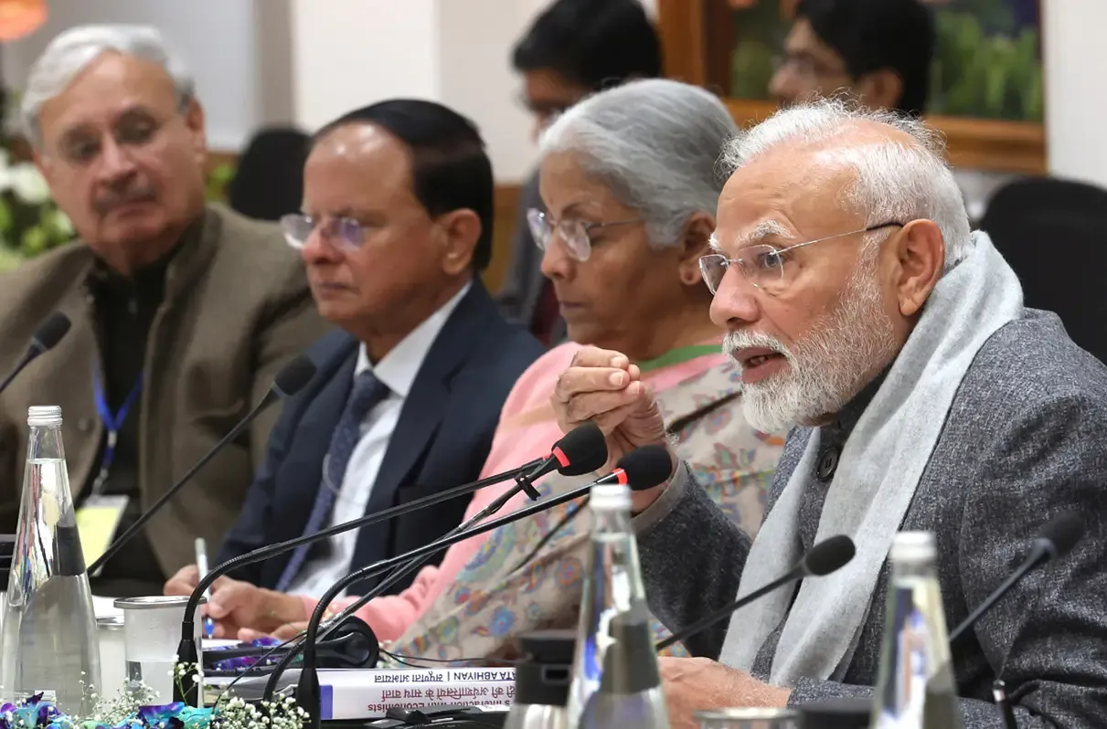 PM Modi Engages Economists for Insights Ahead of Budget Planning