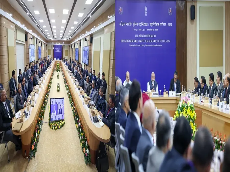 Prime Minister Modi Engages in In-Depth Talks on National Security at DG-IG Conference in Bhubaneswar