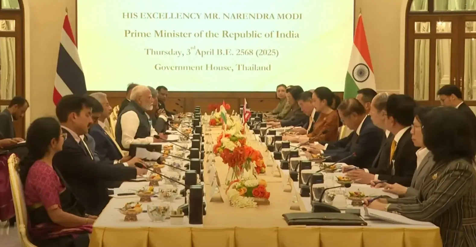 PM Modi Engages with Thai Leader as India and Thailand Aim to Boost Ties to Strategic Partnership