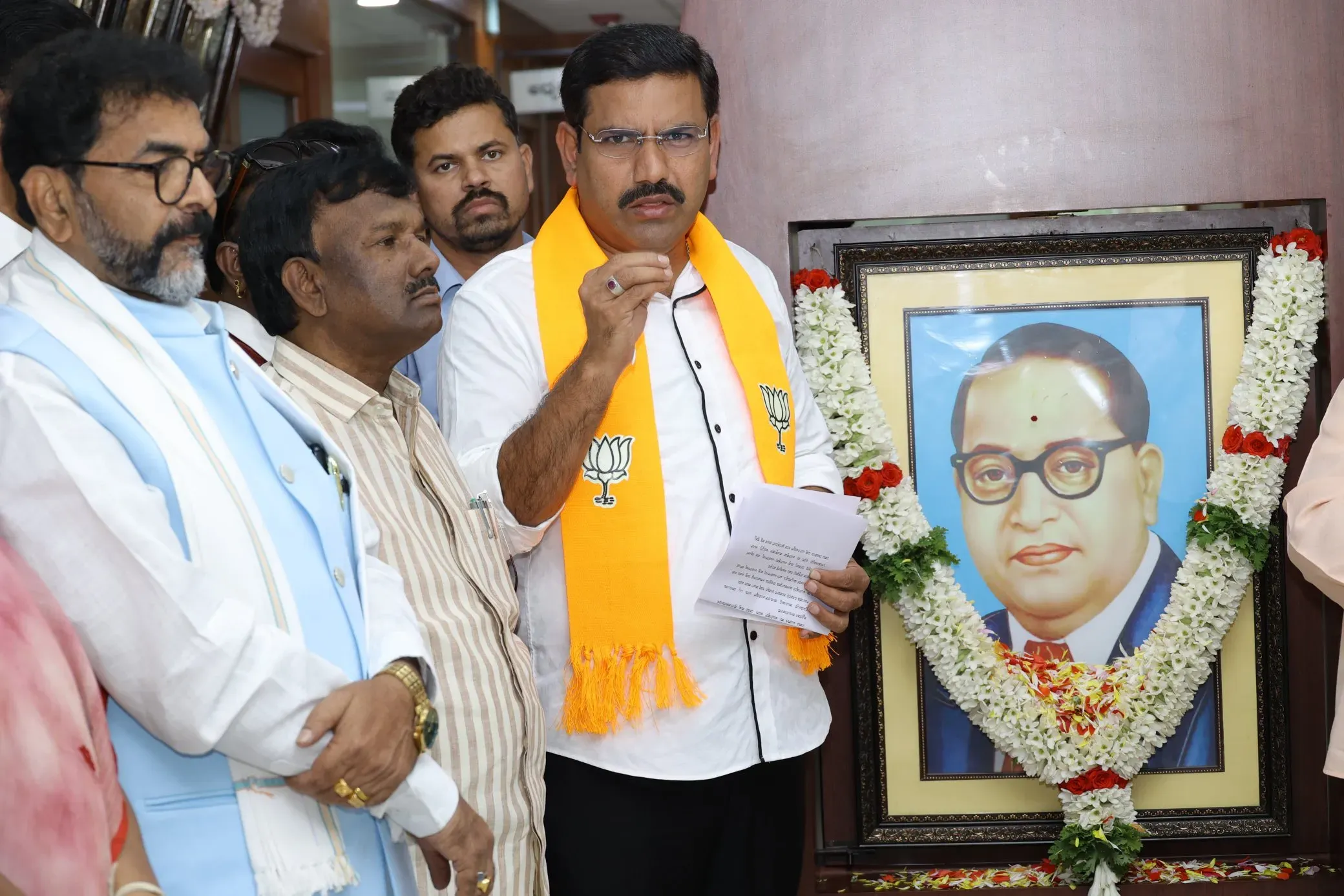 Karnataka BJP Claims PM Modi is the Sole Leader Fulfilling Ambedkar's Vision