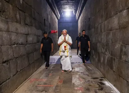 Did PM Modi's Visit to TN Highlight the State's Spiritual Heritage?