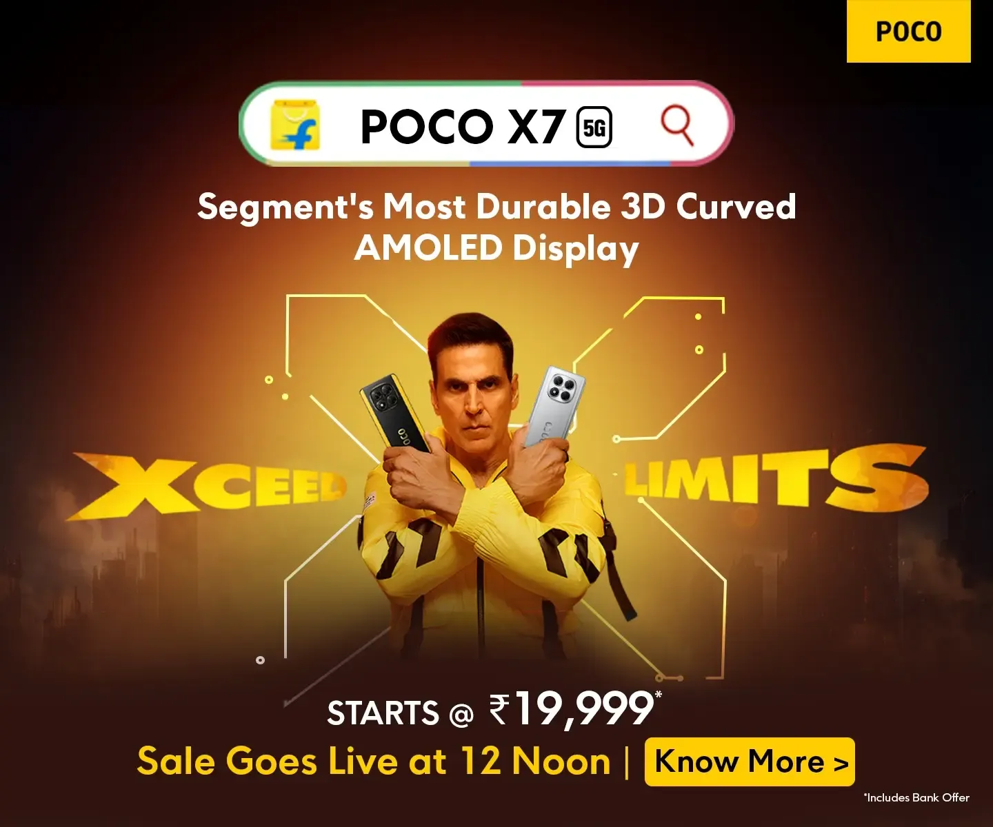 POCO Unveils X7 5G, Priced at Rs 19,999 on Flipkart