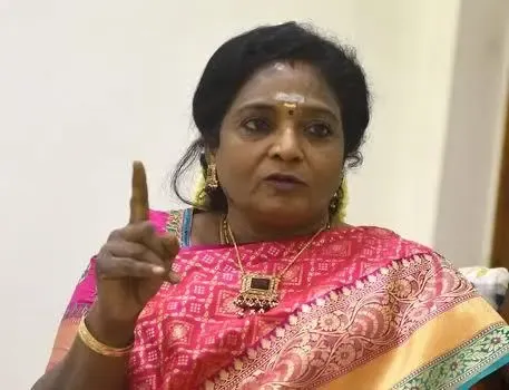 Did Tamilisai Soundararajan Respond to K Selvaperunthagai's Claims on Temple Entry?
