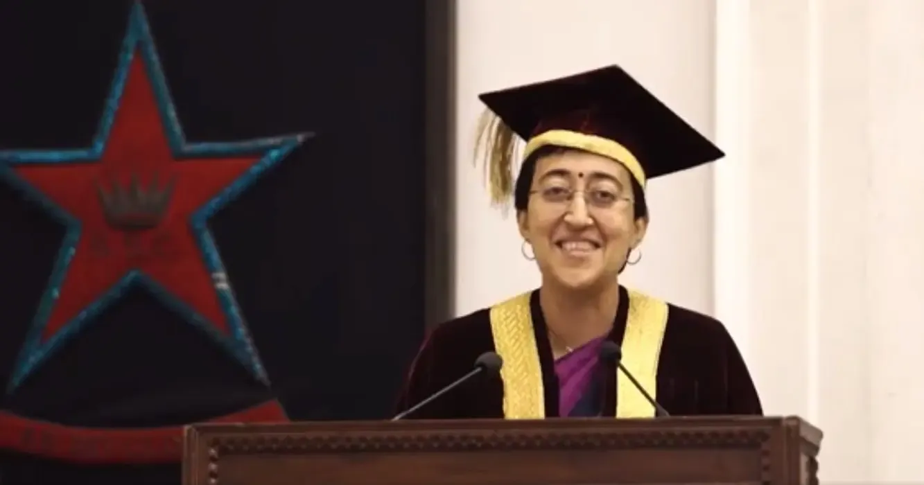 Delhi CM Atishi Reflects on Political Journey at St. Stephen’s College