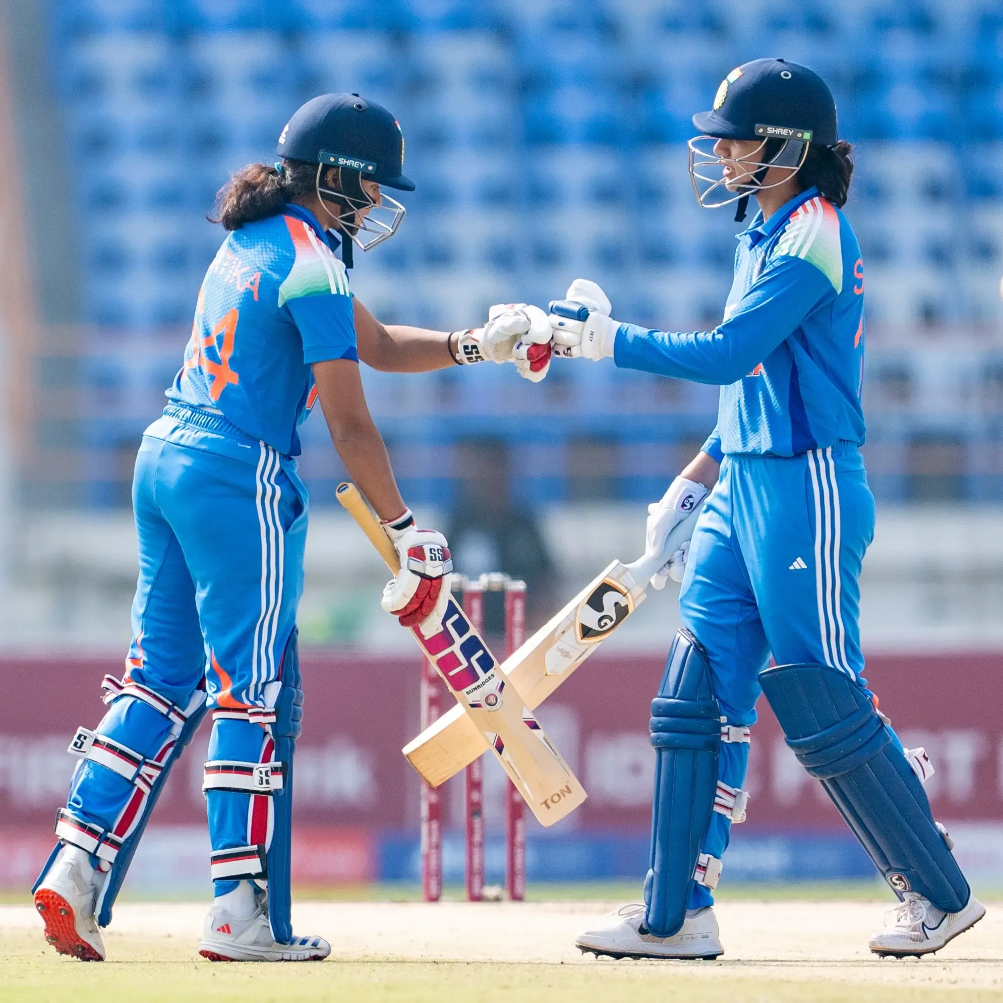 Pratika and Smriti's Centuries Propel India to 304-Run Victory Against Ireland, Completing 3-0 Series Sweep