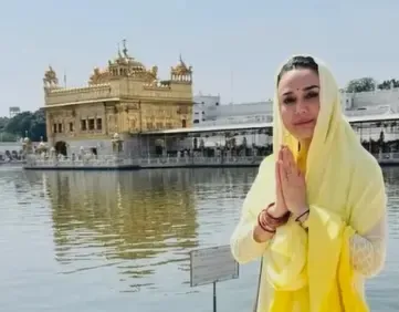 Preity Zinta Shares Her Heartfelt Journey to the Golden Temple