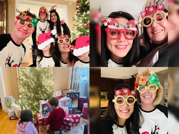 Preity Zinta Celebrates Festive Moments with Her Children