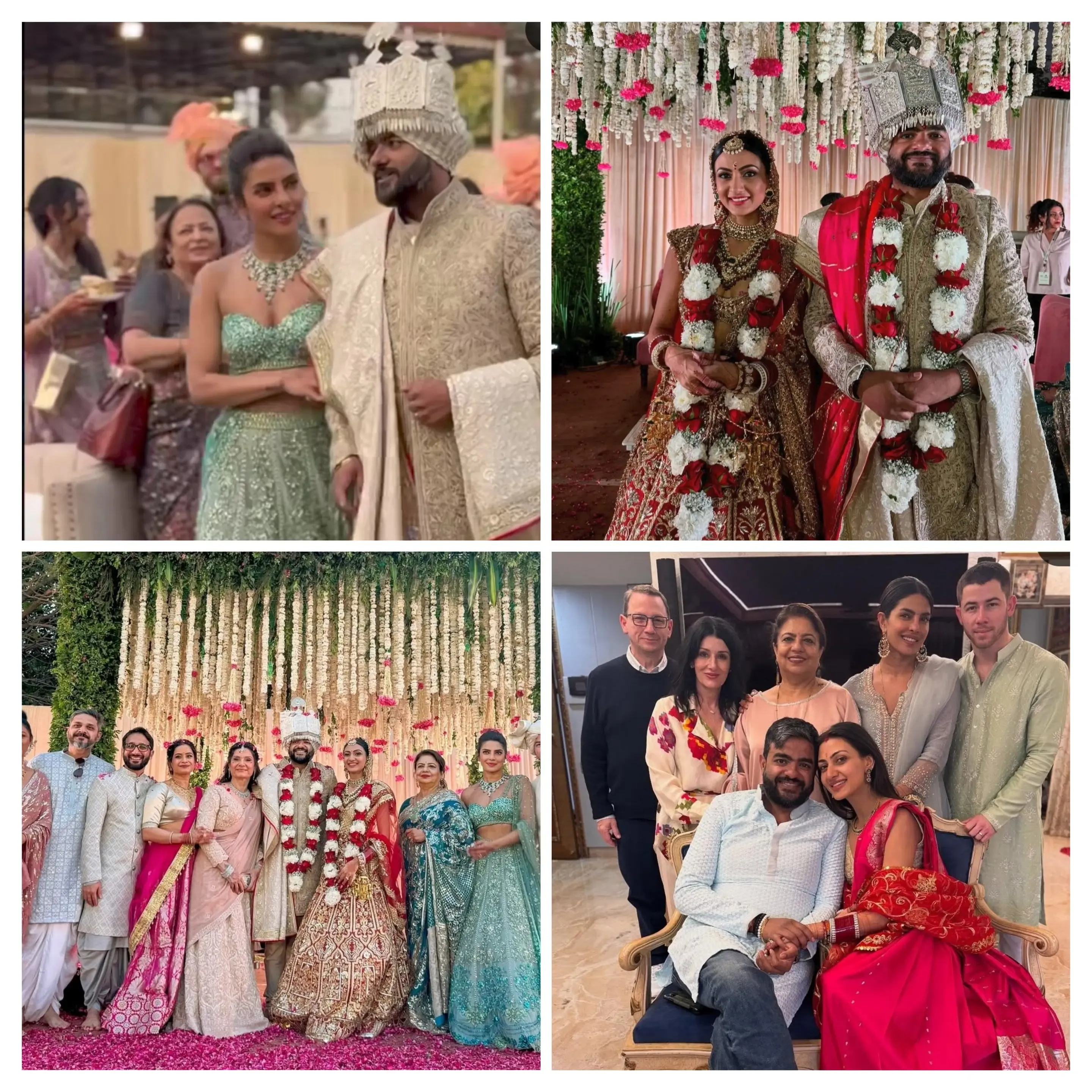 Priyanka and Nick Reveal Cherished Memories from Siddharth's Wedding