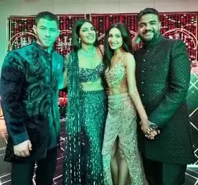Priyanka Chopra Embraces Sisterly Role at Brother's Wedding
