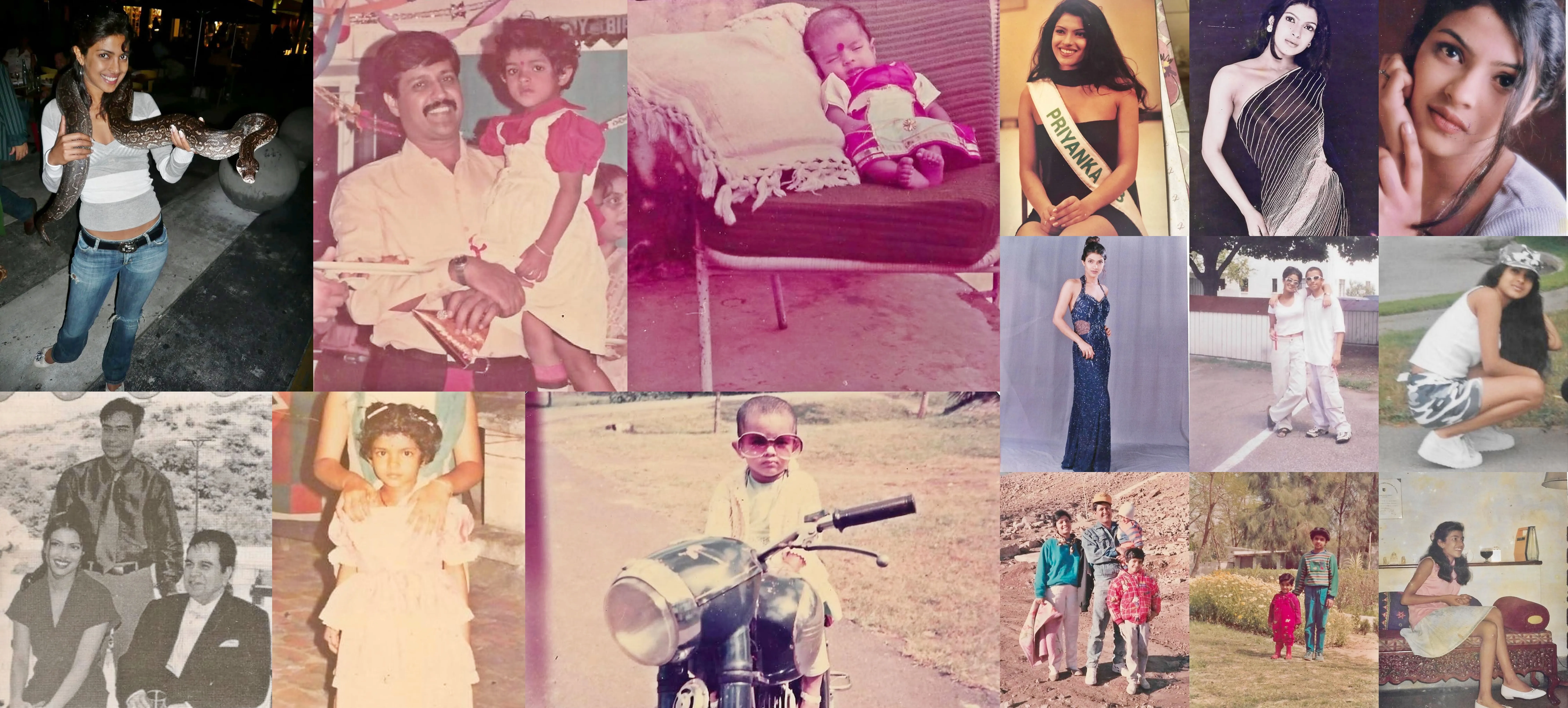 Priyanka Chopra Jonas Reflects on Her Early Life with Childhood Photos