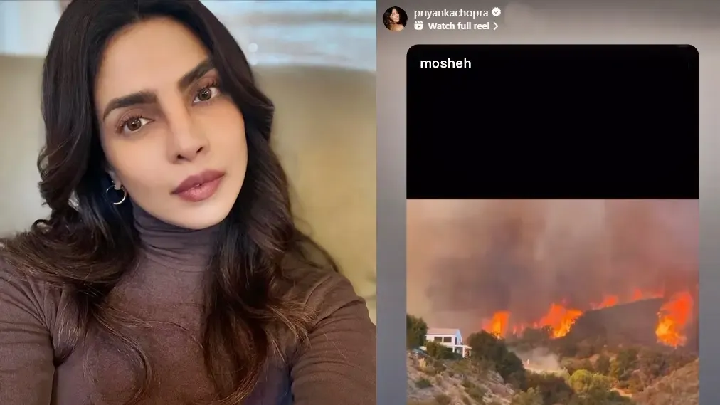 Priyanka Chopra Expresses Concern Over Palisades Fire in Los Angeles