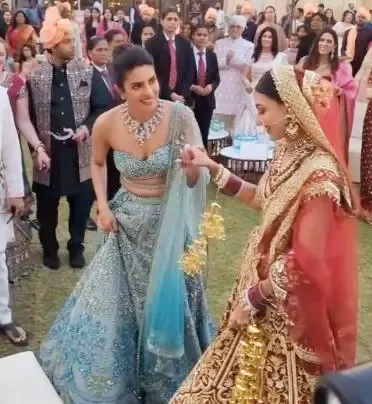 Priyanka Chopra Becomes a Bridesmaid for Her Brother's Wedding