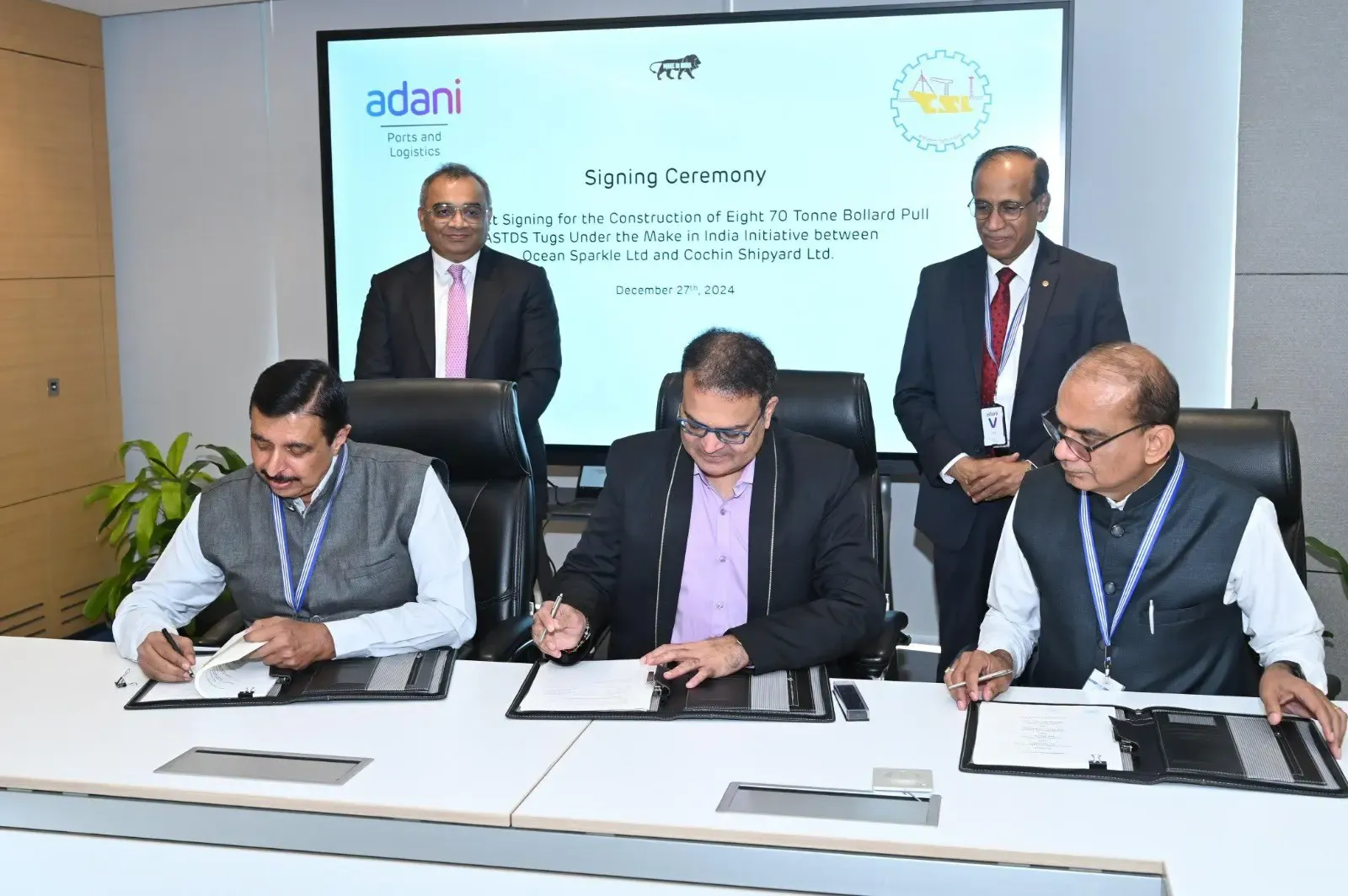 Acquisition of 8 Harbour Tugs Strengthens Our Dedication to Self-Sufficiency: Karan Adani