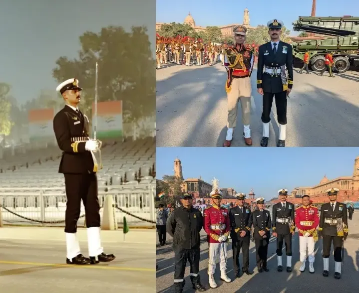 A Father's Pride: Son Leads Navy on R-Day