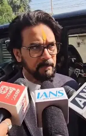 Public Disapproval: Anurag Thakur Critiques Kejriwal's Accountability on CAG Reports