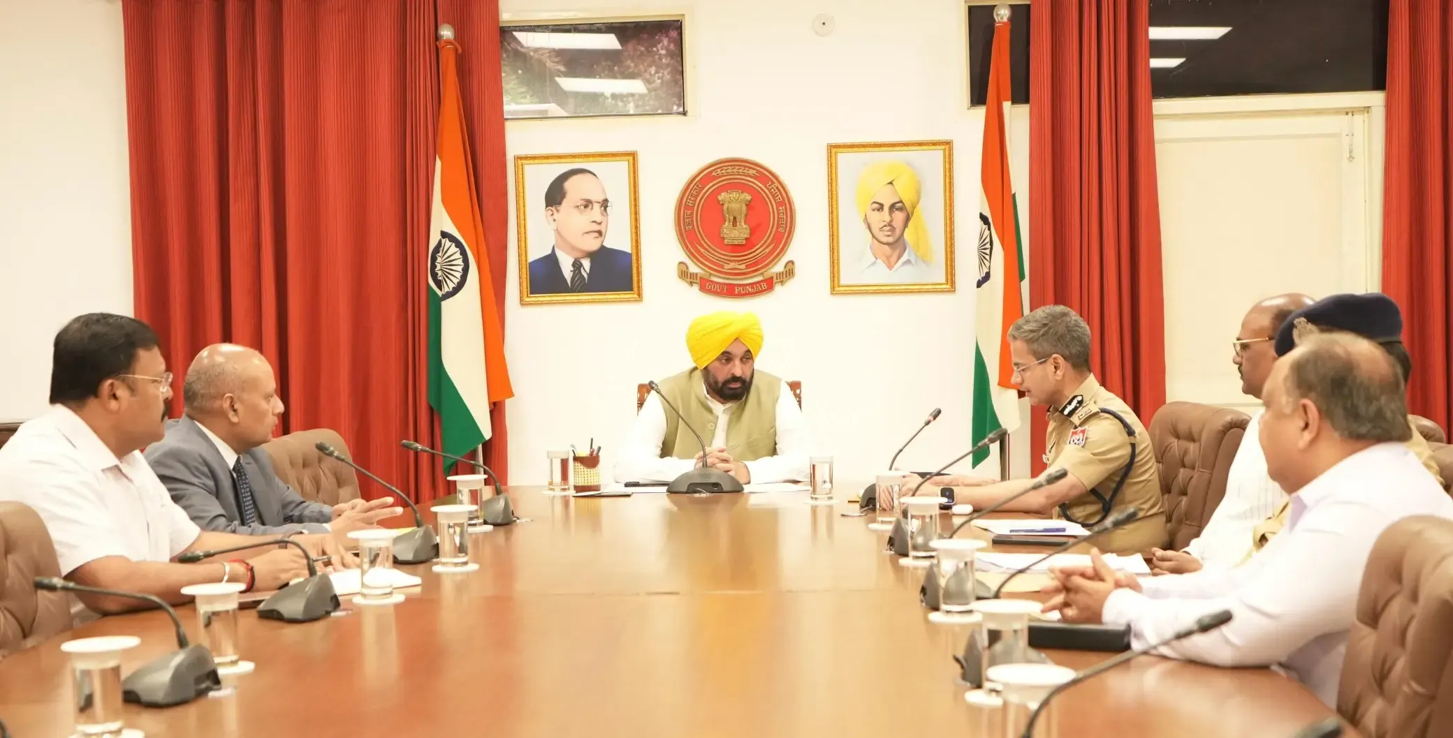 Punjab Chief Minister Reviews Security Measures, Calls for Enhanced Protection at Religious and Public Venues