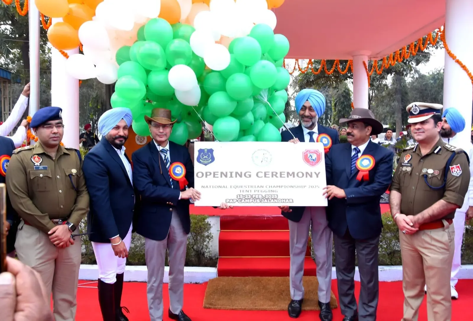 Punjab DGP Launches National Equestrian Championship